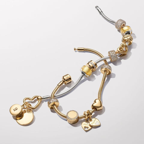 Pandora Barrel Clasp Snake Chain Bracelet