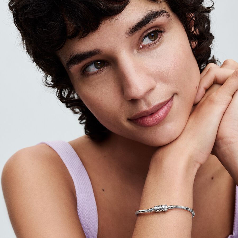 Pandora Easy-Close Magnetic Clasp Snake Chain Bracelet