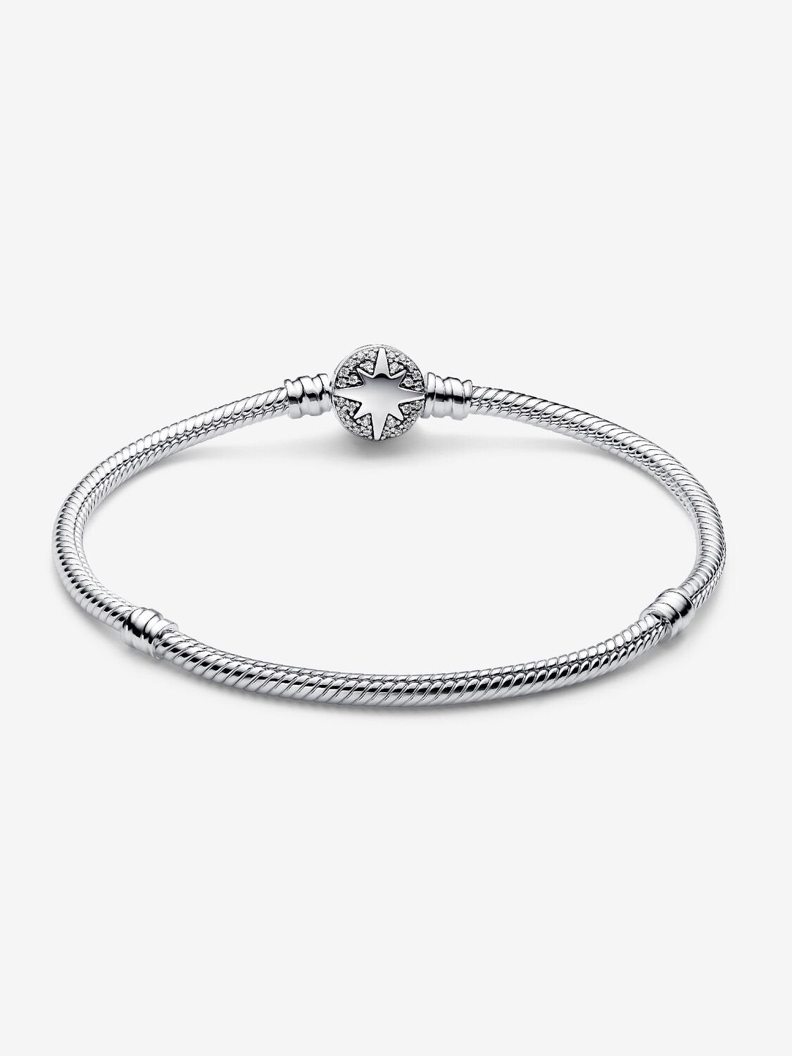 Pandora North Star Clasp Snake Chain Bracelet
