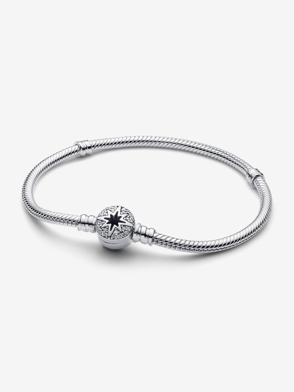 Pandora North Star Clasp Snake Chain Bracelet