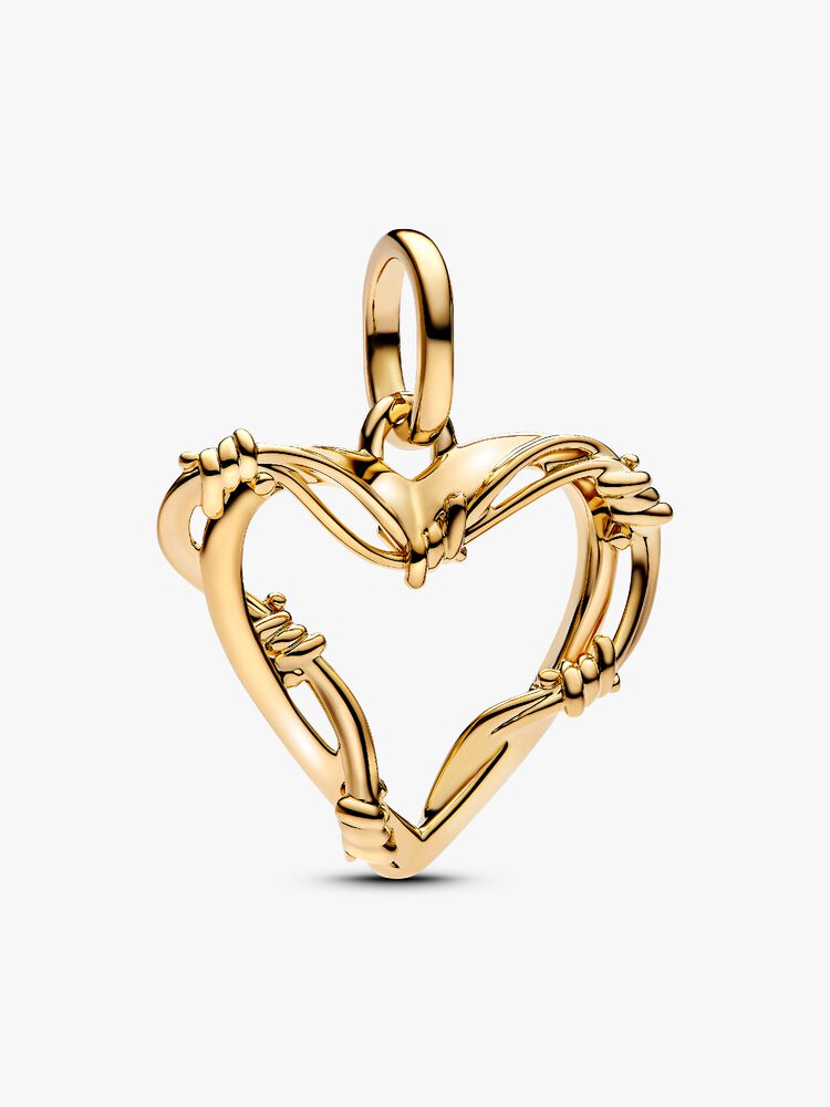 Pandora Wire Heart Dangle Charm