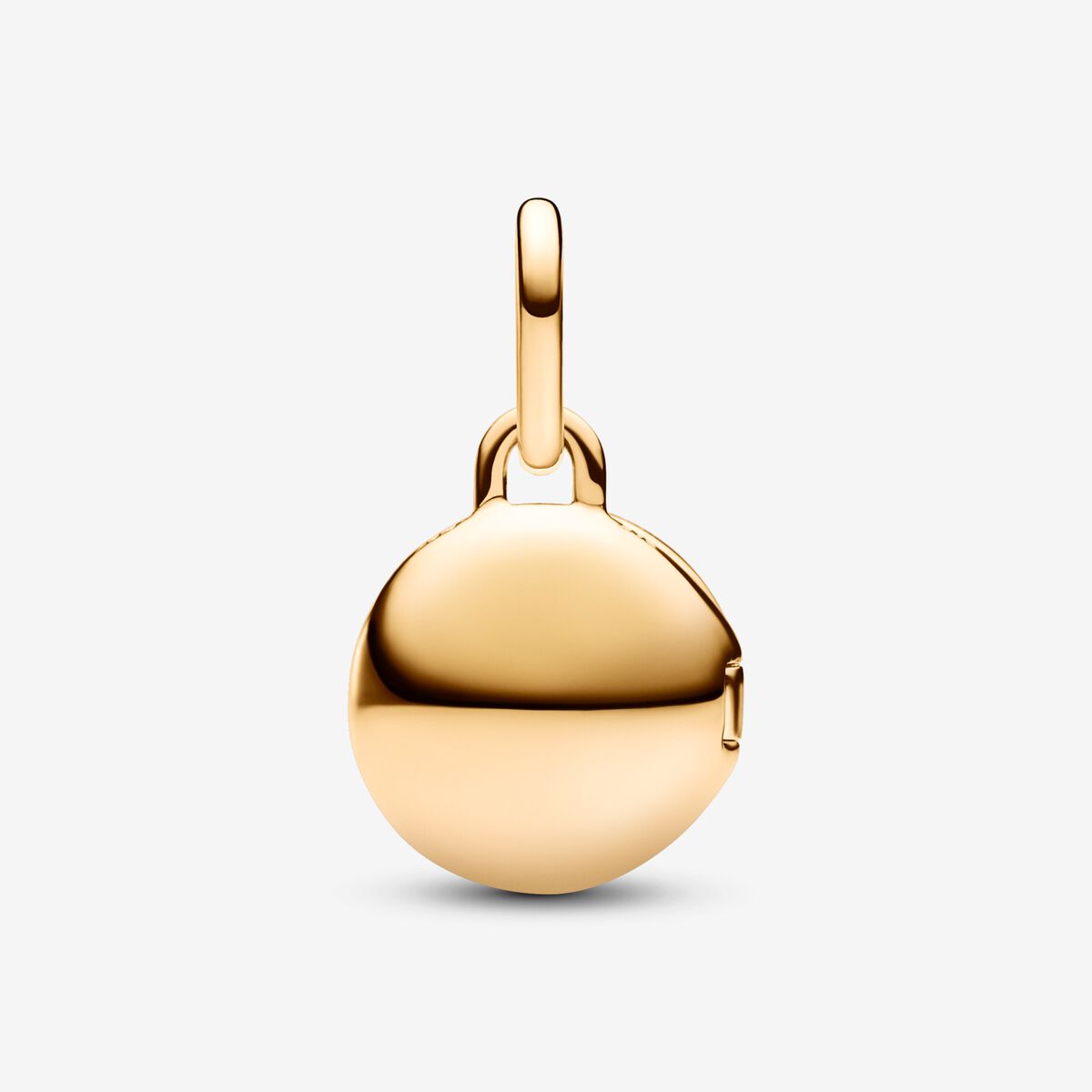 Pandora Openable &amp; Engravable Love Locket Yellow Dangle Charm