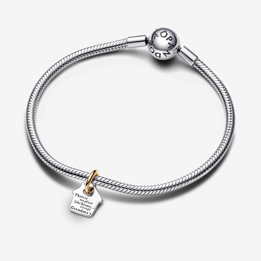 Pandora Two-tone Grandma&#39;s House Dangle Charm