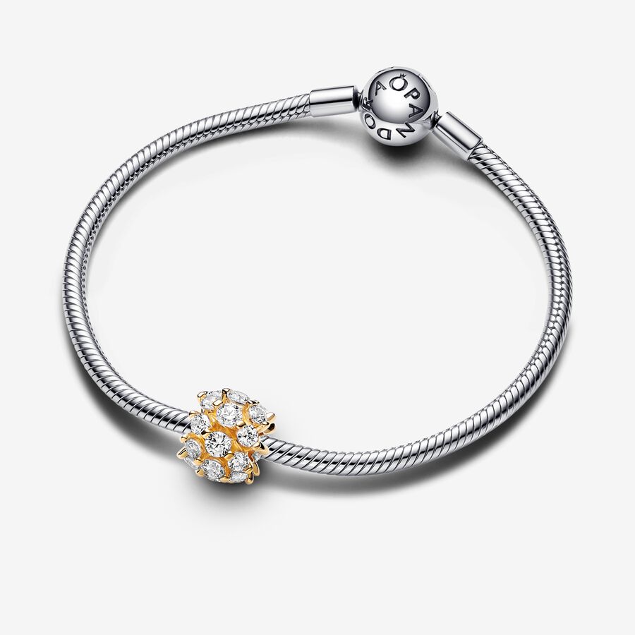 Pandora Sparkling Round Charm