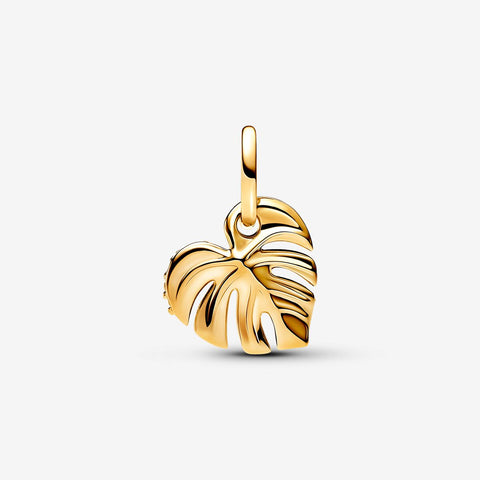 Pandora Sparkling Monstera Leaf Dangle Charm