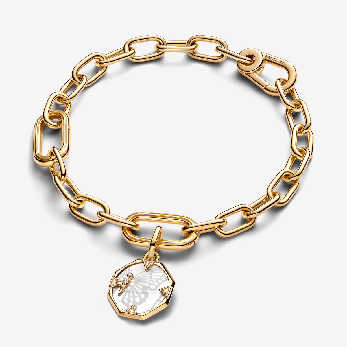 Pandora ME Pearlescent Butterfly Medallion Charm
