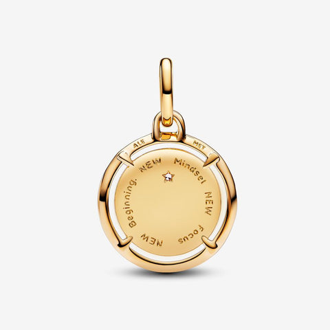 Pandora Scarab Beetle Medallion Charm