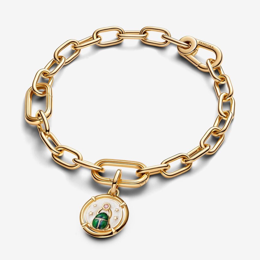 Pandora Scarab Beetle Medallion Charm