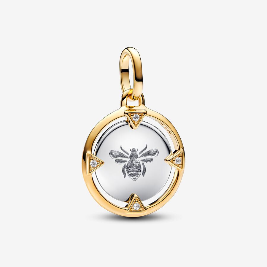 Pandora Bee Medallion Charm