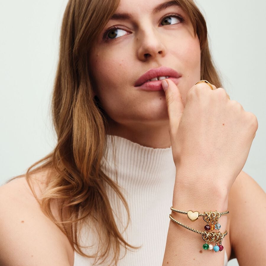 Pandora May Birthstone Eternity Circle Dangle Charm