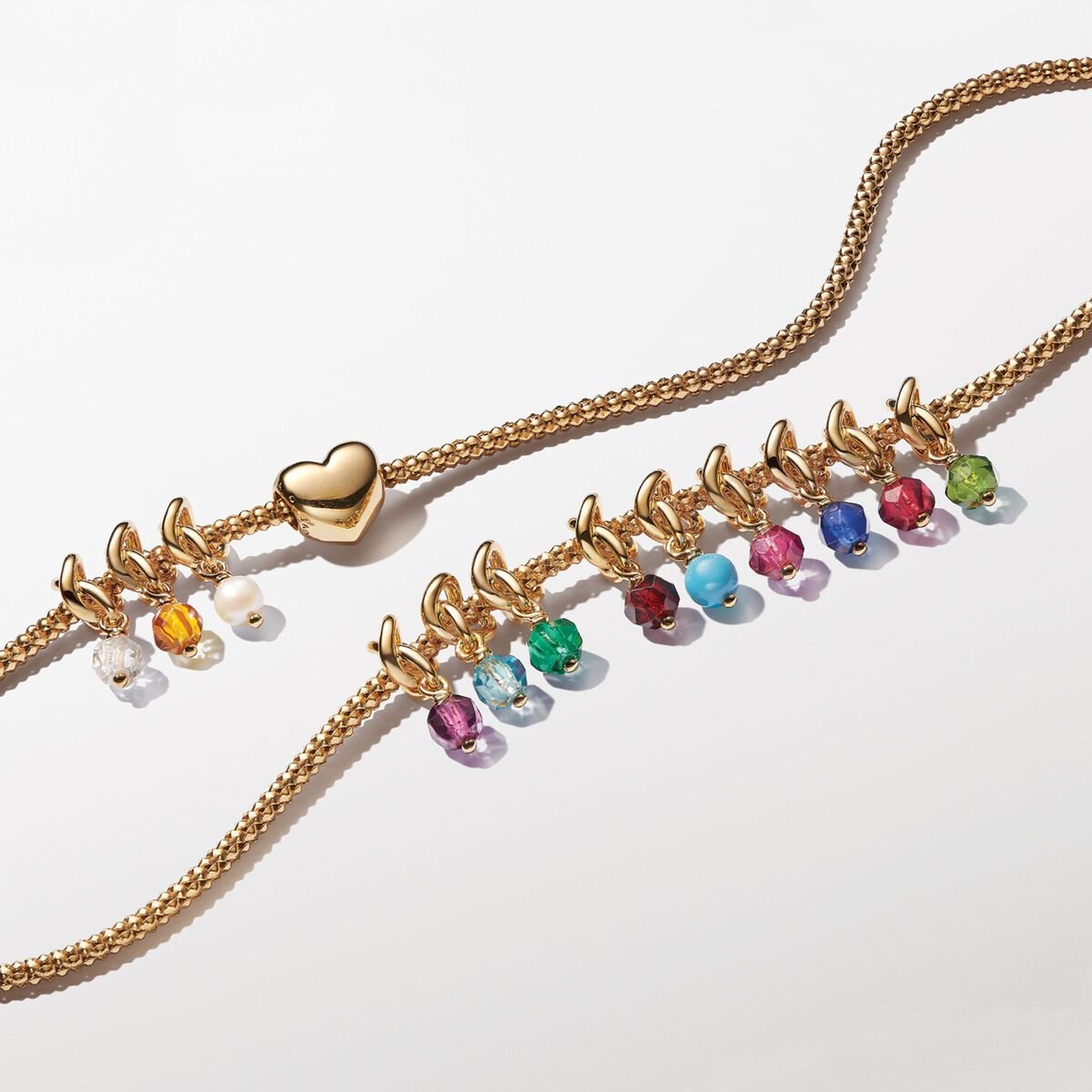 Pandora Faceted True Red Eternity Circle Dangle Charm