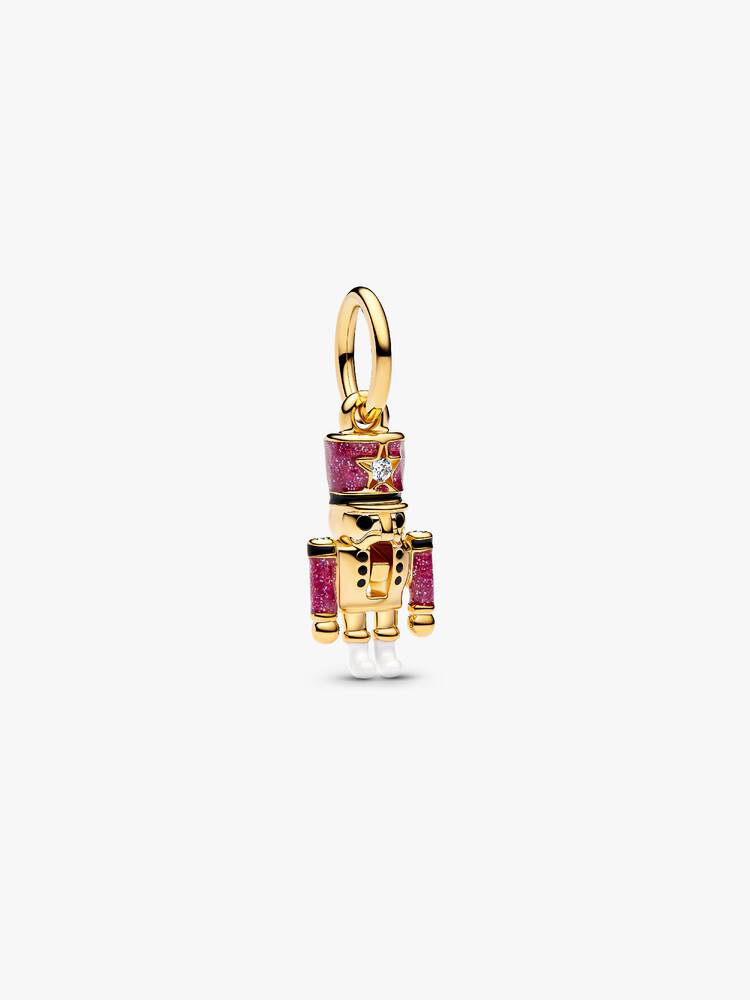 Pandora Moveable Nutcracker Dangle Charm