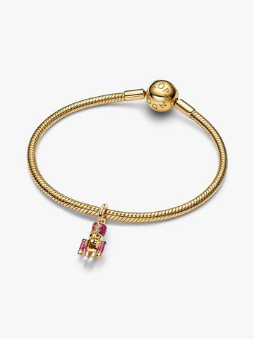 Pandora Moveable Nutcracker Dangle Charm