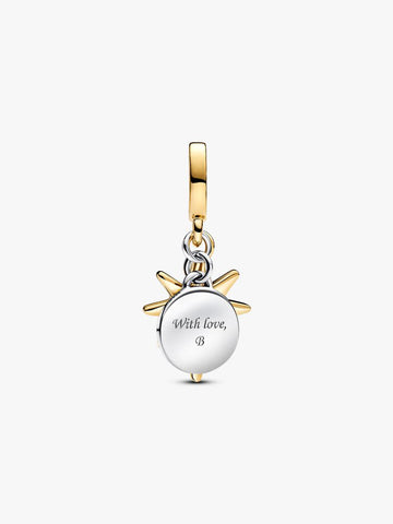 Pandora Engravable North Star Lab-grown Diamond Dangle Charm
