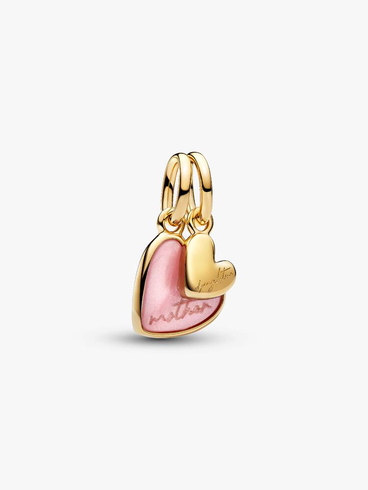 Pandora Pink Mother &amp; Daughter Splittable Dangle Charm