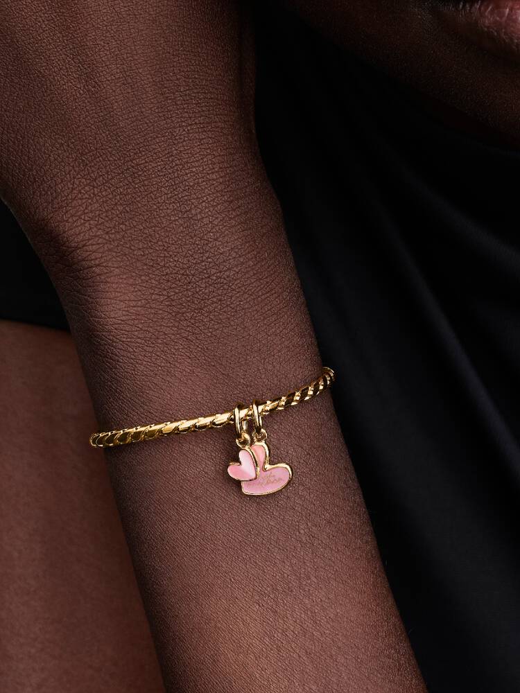 Pandora Pink Mother &amp; Daughter Splittable Dangle Charm