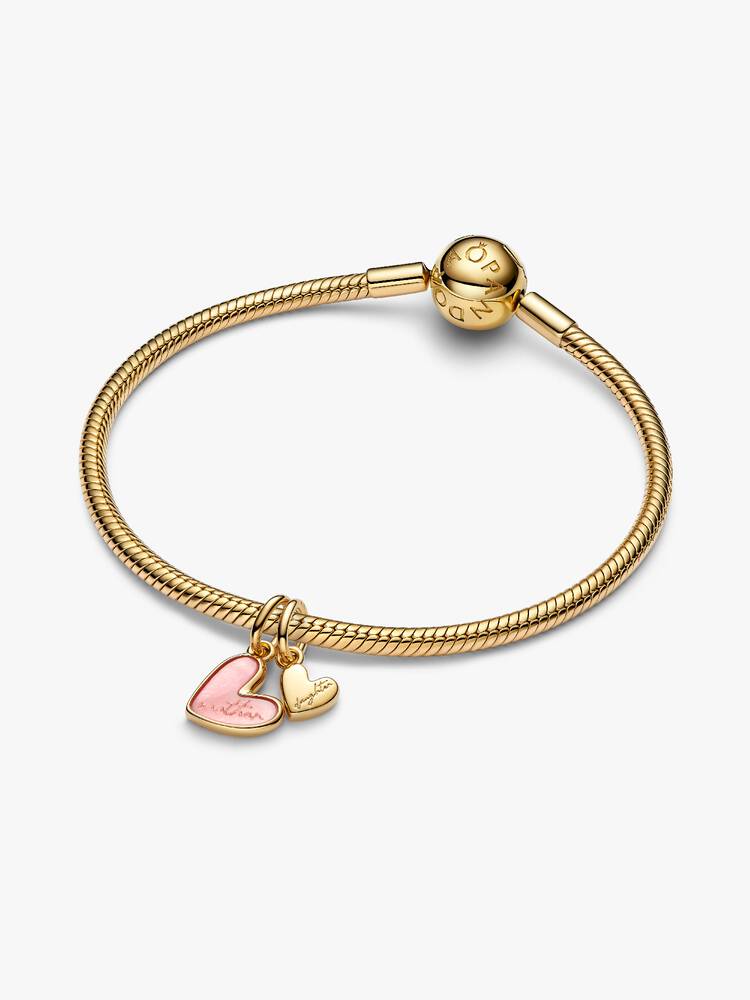 Pandora Pink Mother &amp; Daughter Splittable Dangle Charm