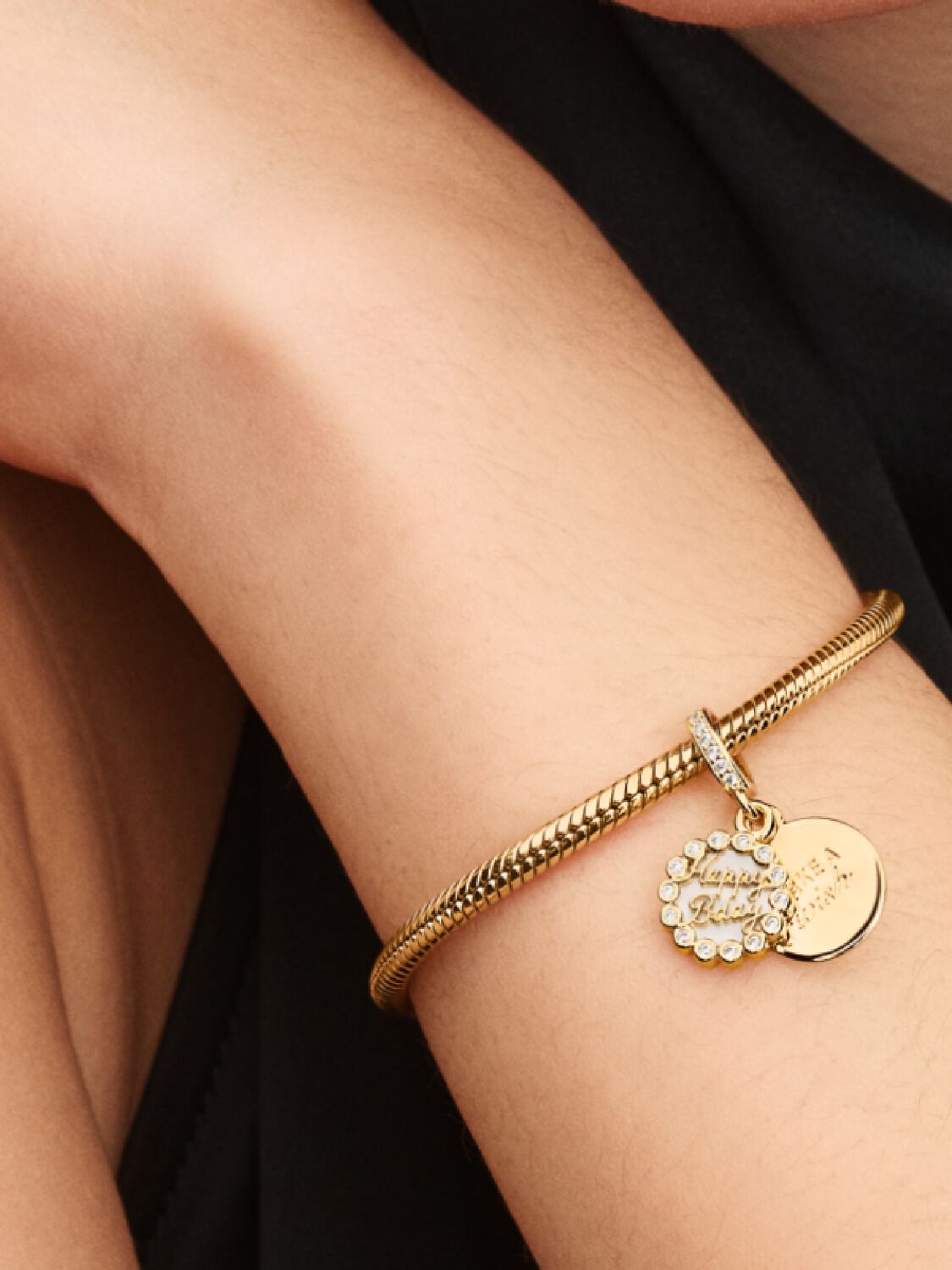 Pandora Happy Birthday Cake Dangle Charm