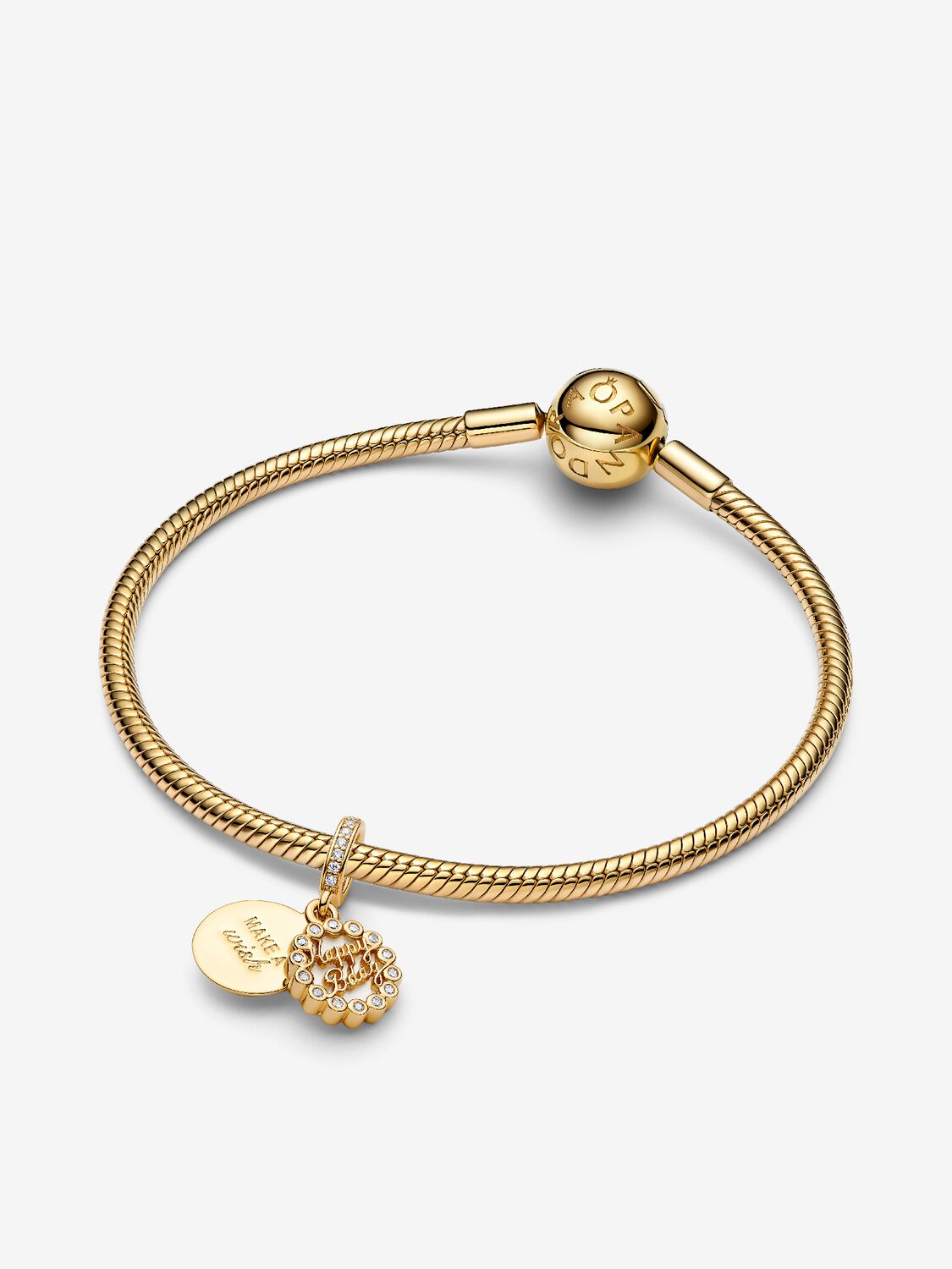 Pandora Happy Birthday Cake Dangle Charm