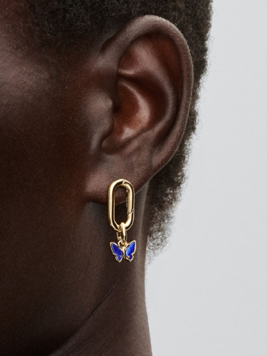 Pandora Blue Butterfly Mini Dangle Charm