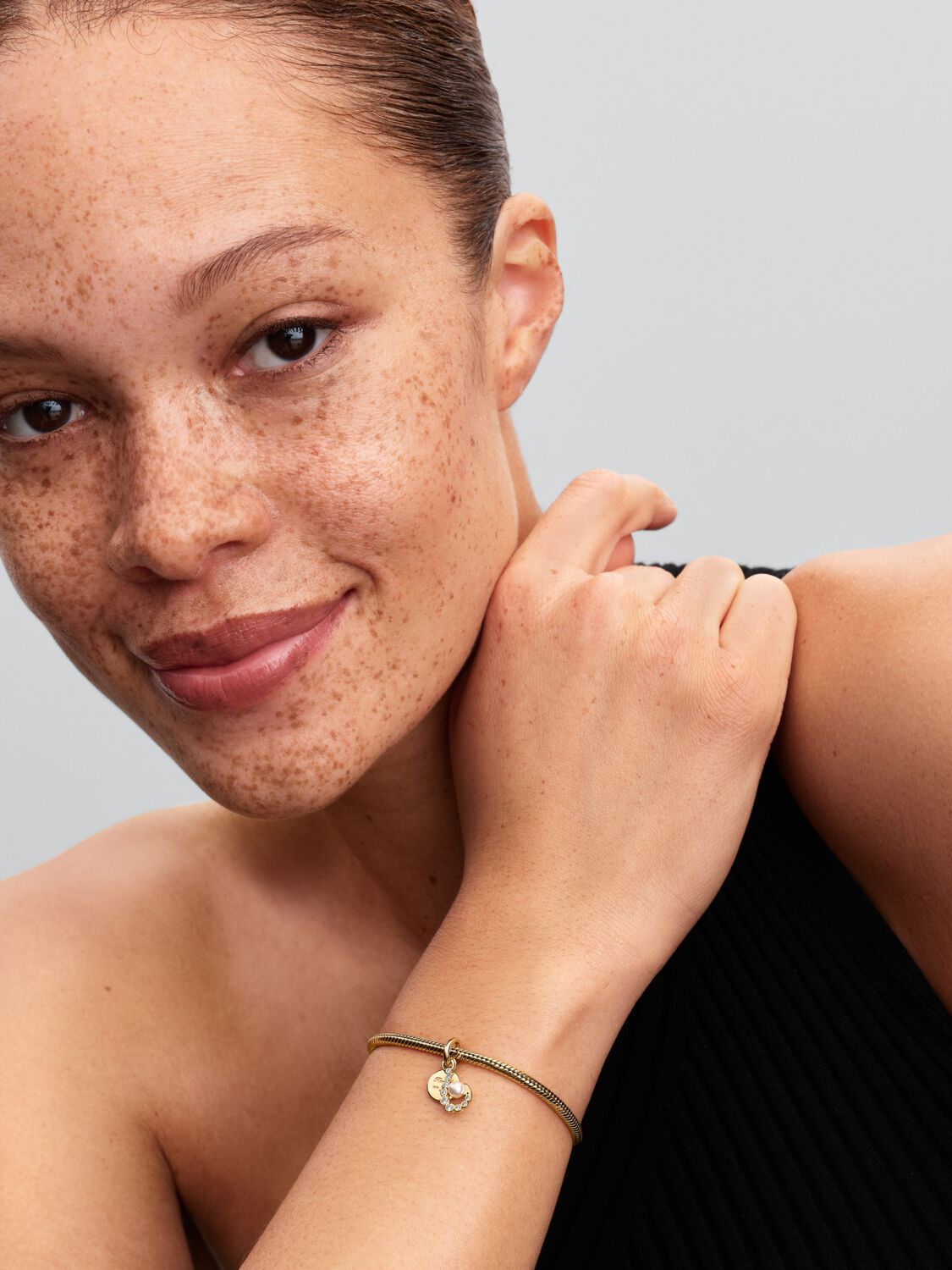 Pandora Hook Double Dangle Charm