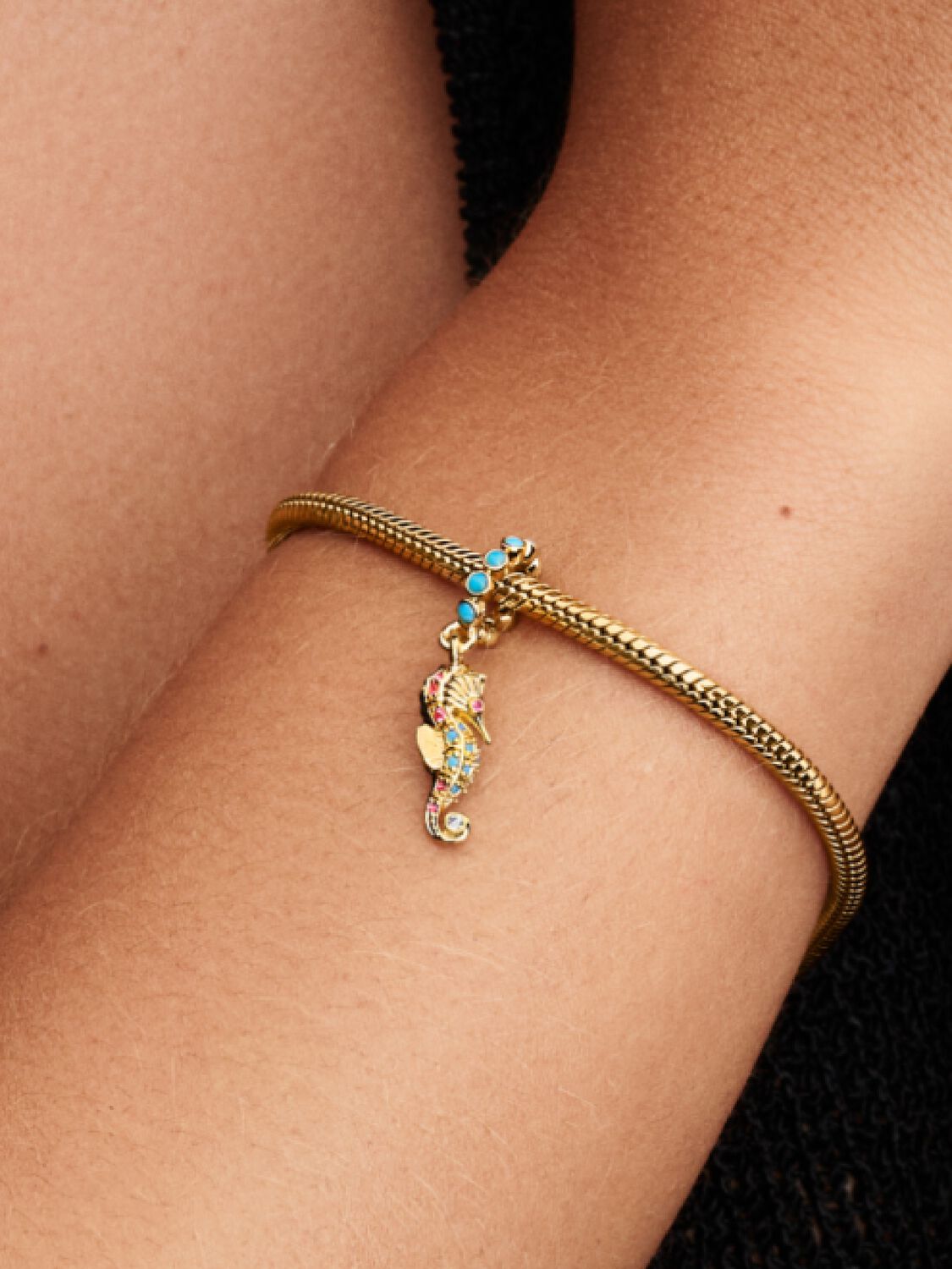 Pandora Seahorse Dangle Charm