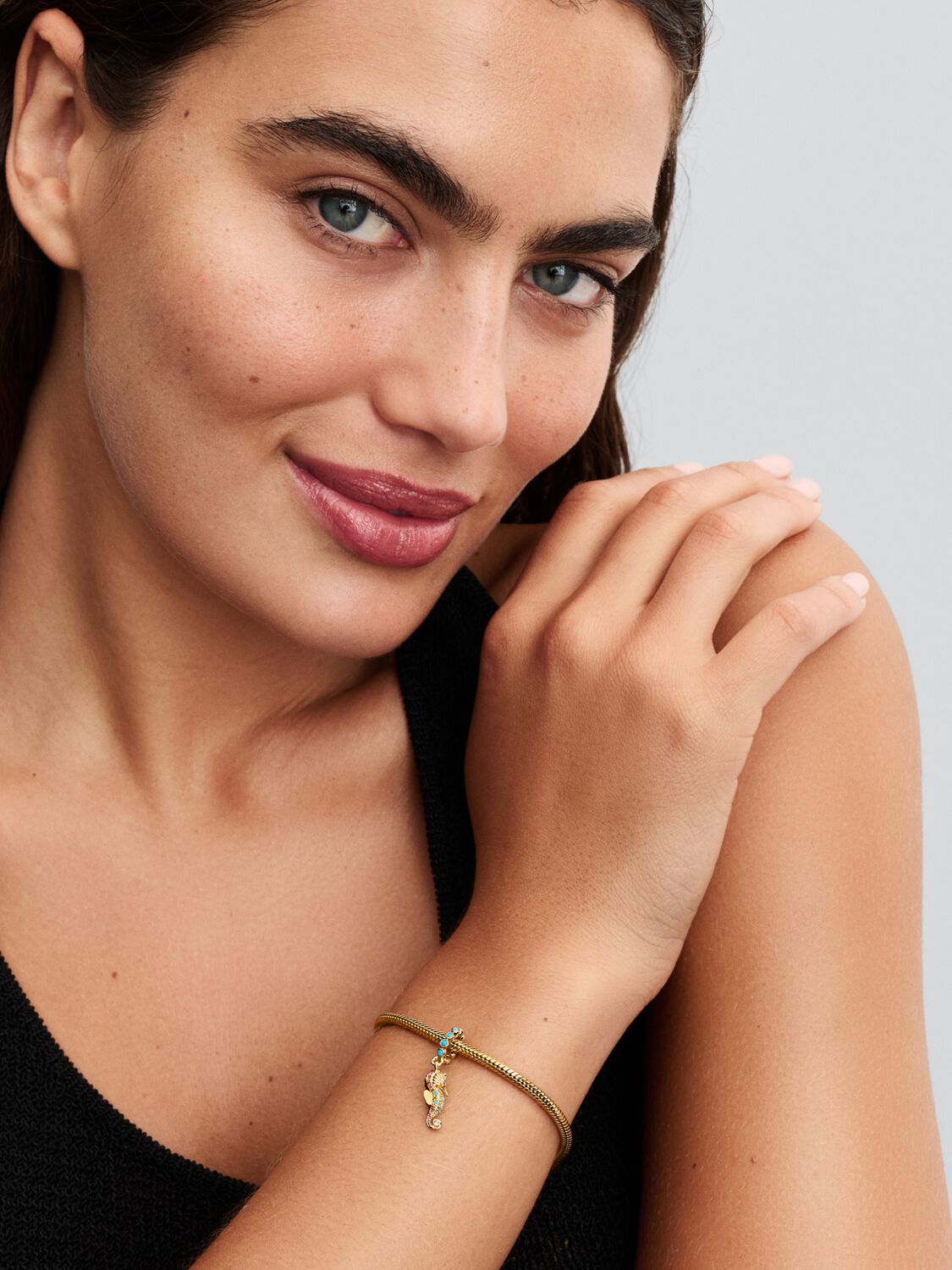 Pandora Seahorse Dangle Charm