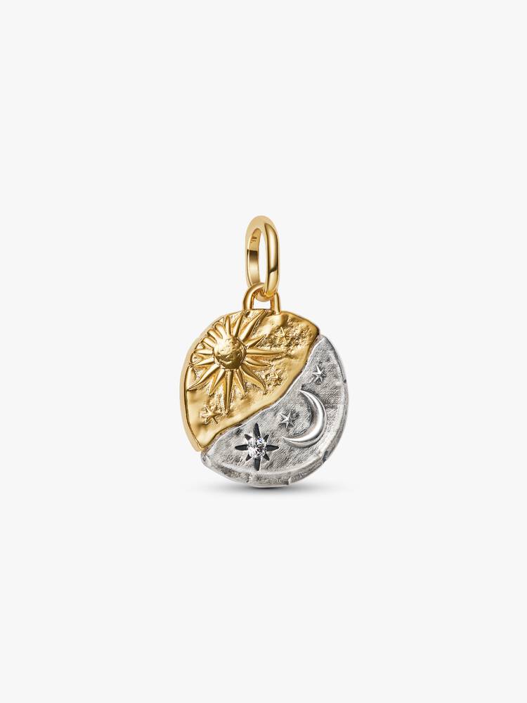 Pandora Sun and Moon Talisman Charm
