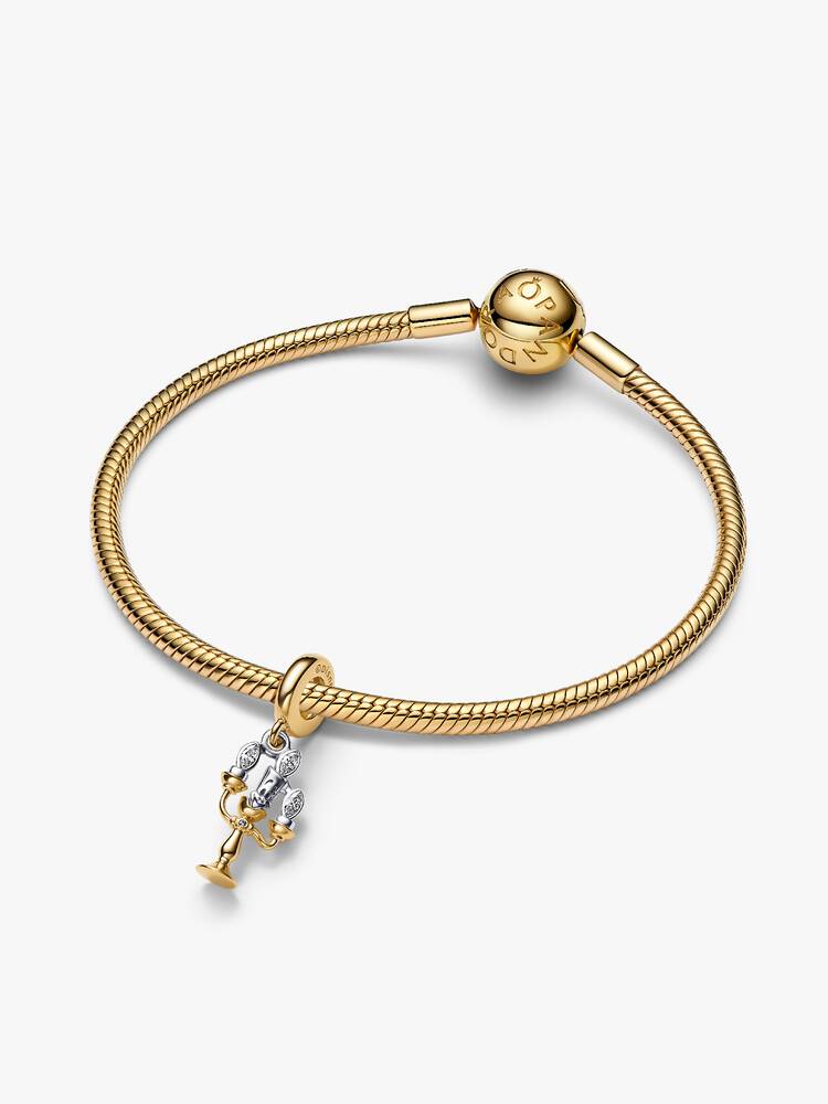 Pandora Disney Beauty and the Beast Lumiere Dangle Charm