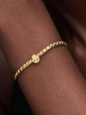 Pandora Textured Hamsa Hand Mini Charm