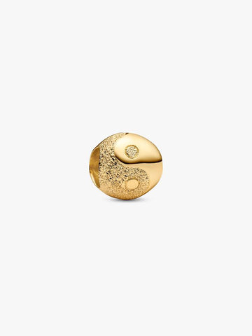 Pandora Textured Yin and Yang Mini Charm