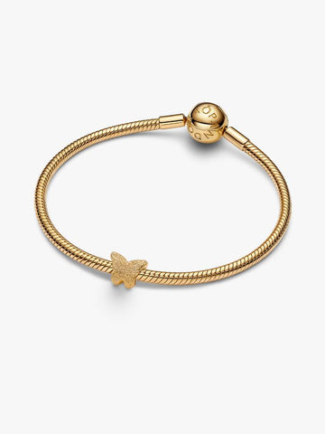 Pandora Textured Butterfly Mini Charm