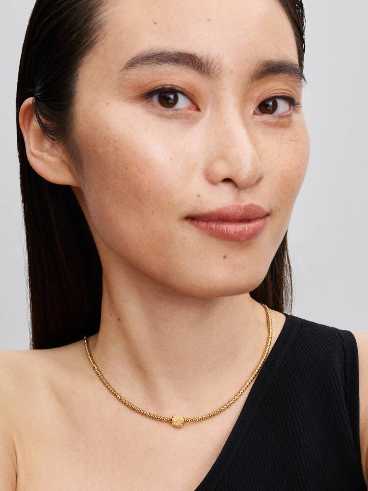 Pandora Textured Clover Mini Charm