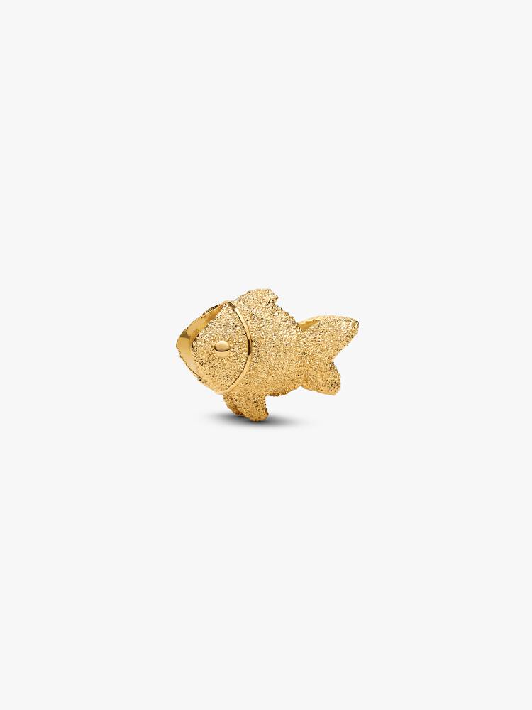 Pandora Textured Fish Mini Charm