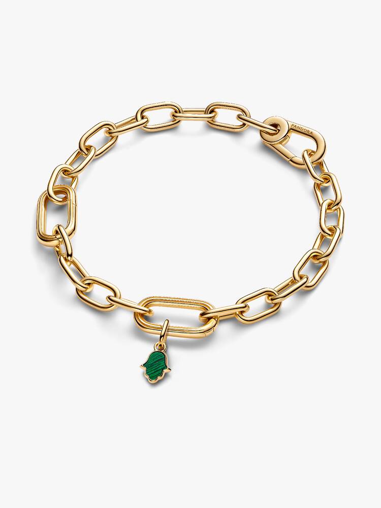 Pandora Green Hamsa Hand Mini Dangle Charm