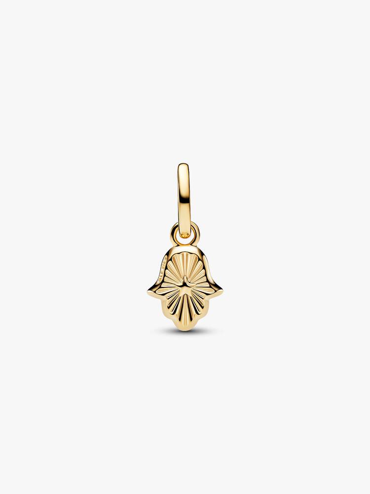 Pandora Green Hamsa Hand Mini Dangle Charm