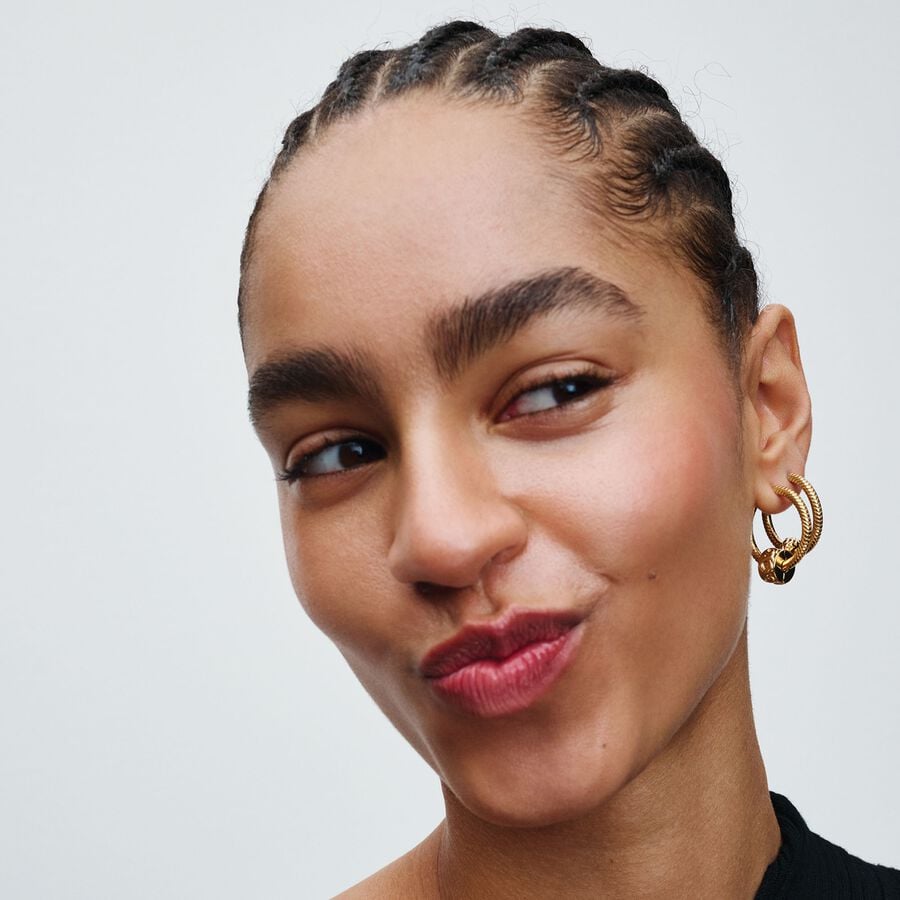 Pandora Knotted Hearts Clip Charm 768035C00