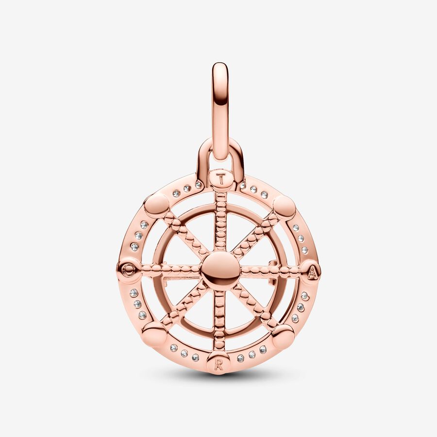 Pandora ME Wheel of Fortune Medallion Charm