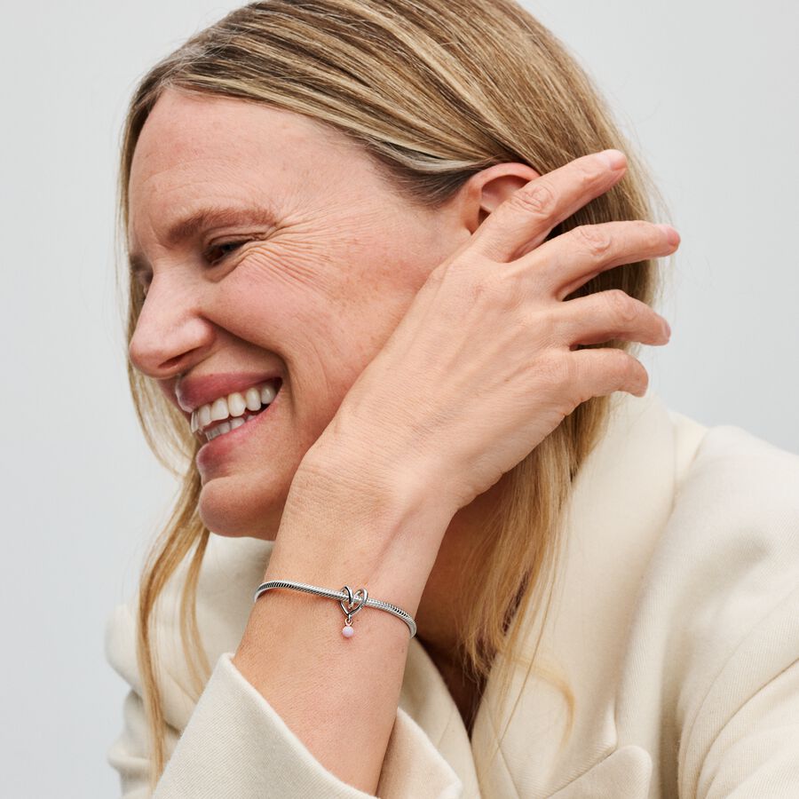 Pandora Two-tone Wrapped Heart Charm