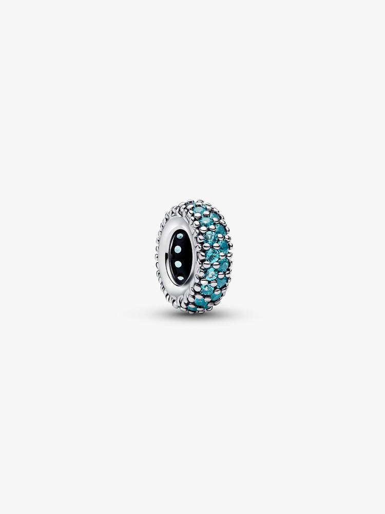 Pandora Ice Blue Stone Spacer Charm