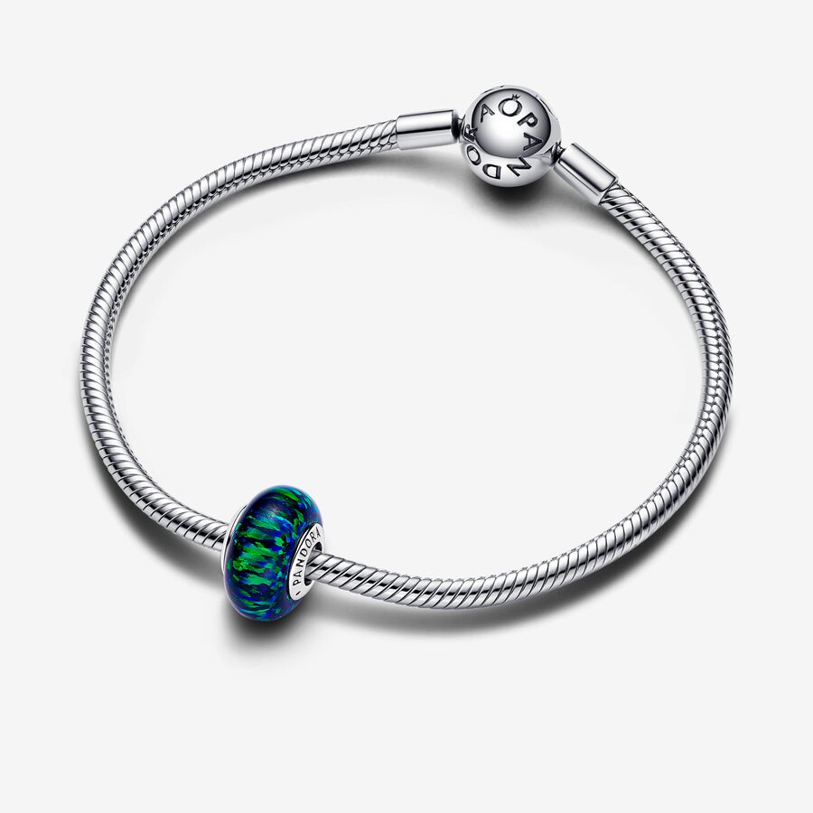 Pandora Opalescent Green Charm