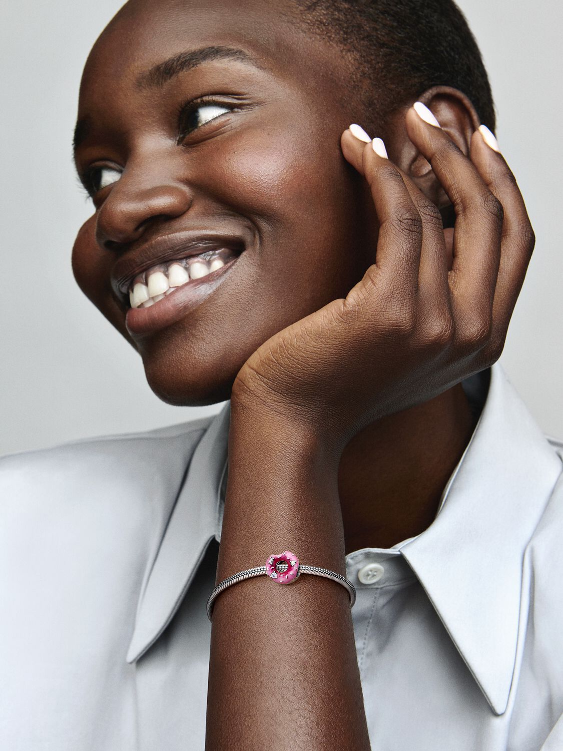 Pandora Sparkling Sprinkled Donut Charm