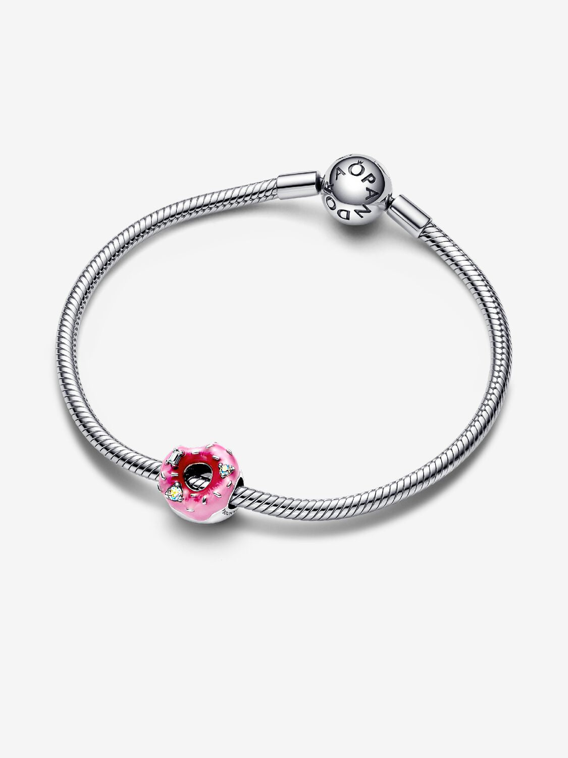 Pandora Sparkling Sprinkled Donut Charm