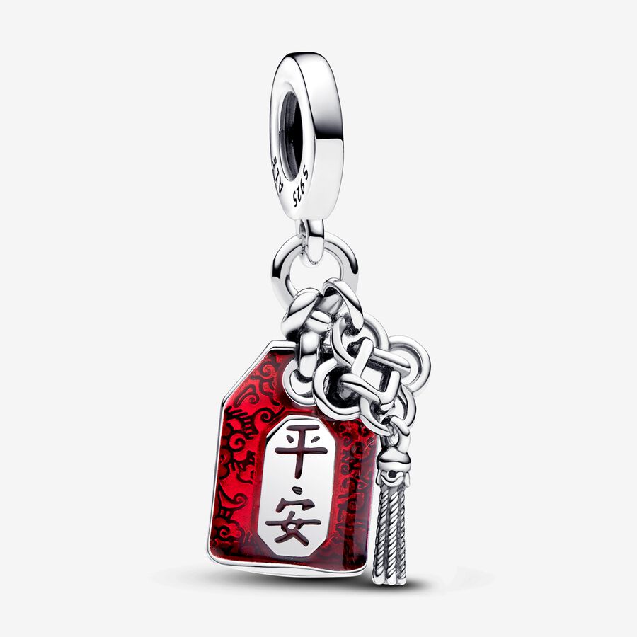 Pandora Lucky Amulet Double Dangle Charm