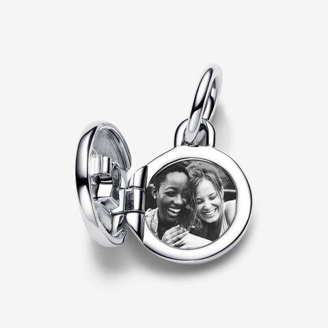Pandora Openable & Engravable Love Locket Silver Dangle Charm