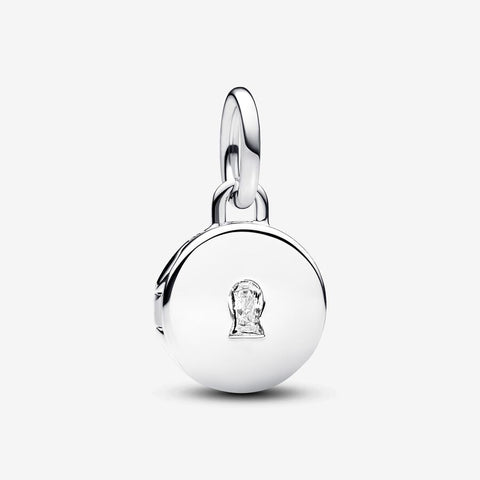 Pandora Openable & Engravable Love Locket Silver Dangle Charm