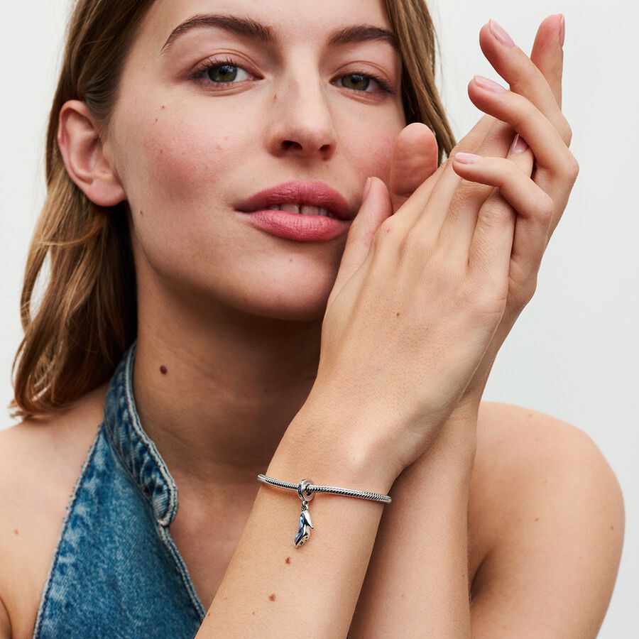 Pandora Disney Cinderella&#39;s Glass Slipper Dangle Charm