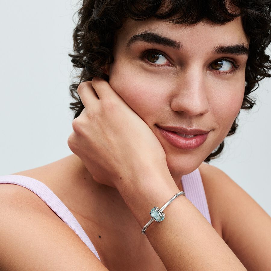 Pandora Disney Cinderella Murano Glass Charm