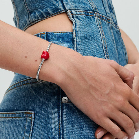 Pandora Colour-changing Hidden Message Heart Charm