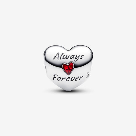 Pandora 
Disney Mickey Mouse & Minnie Mouse Heart Charm